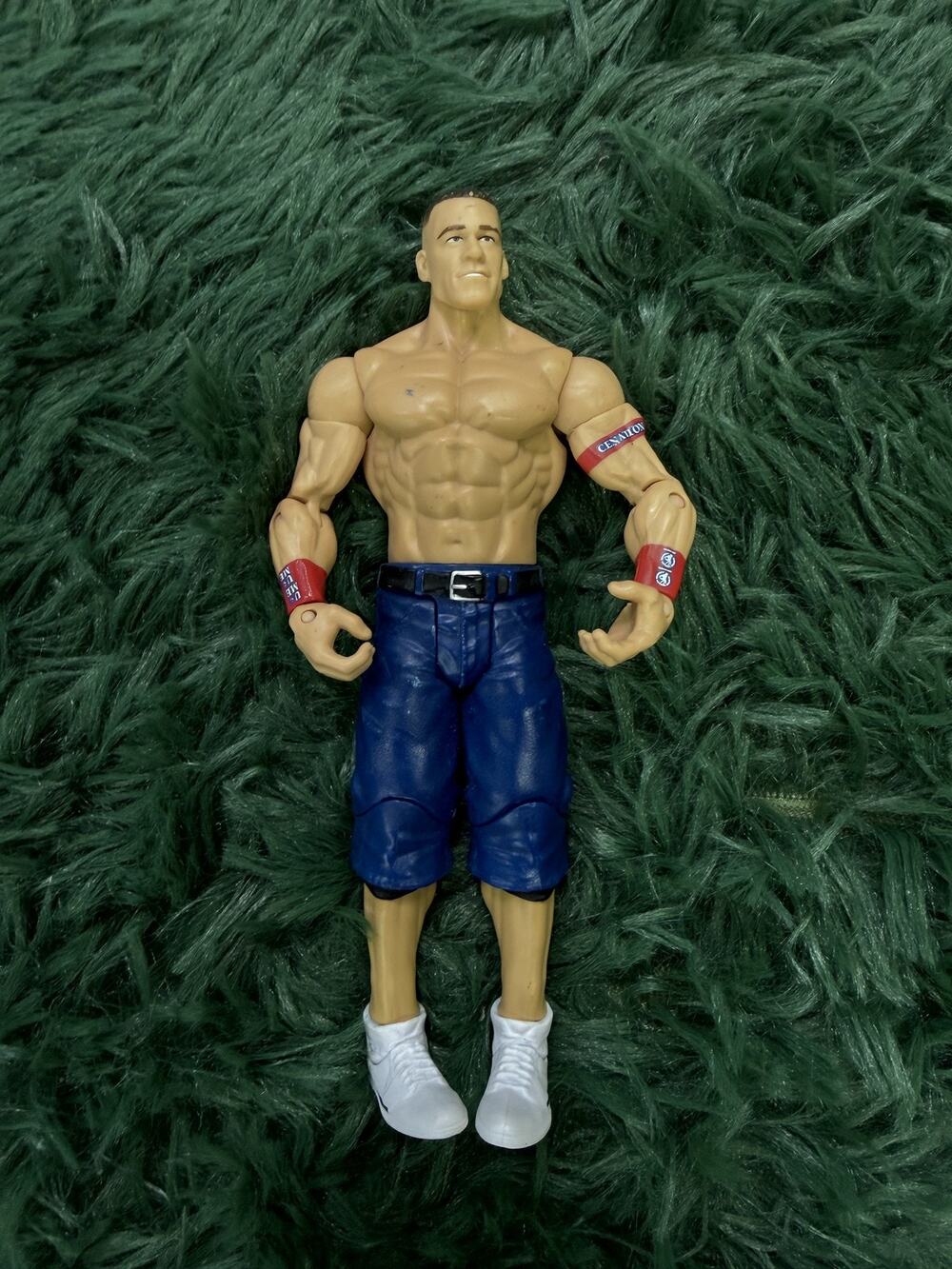 WWE John Cena Action Figure Mattel Basic Series Wrestling Superstar 6.75 inch